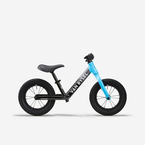 Van Rysel Laufrad Kinder 12 Zoll Runride Racing grau/blau