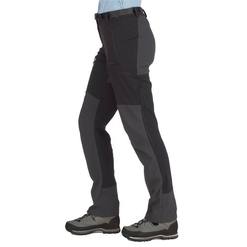 Forclaz Trekkinghose Trekking MT900 wasserabweisend Damen schwarz