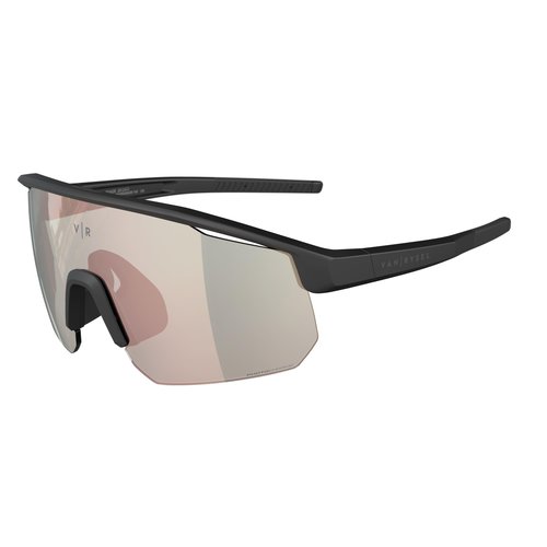 Van Rysel Fahrradbrille ROADR 900 photochrom HD Damen/Herren schwarz