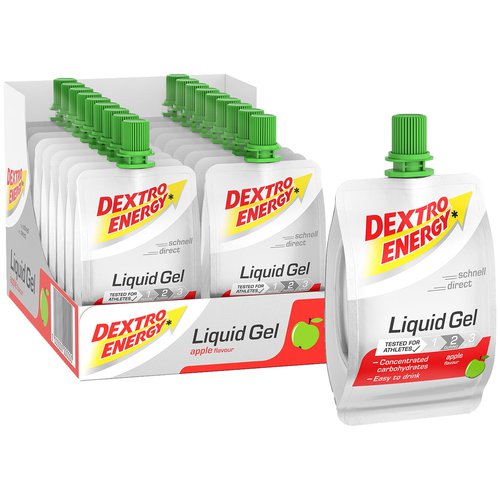 Dextro Energy Liquid Gel Apple 18 Stck./Karton, Energie Gel,