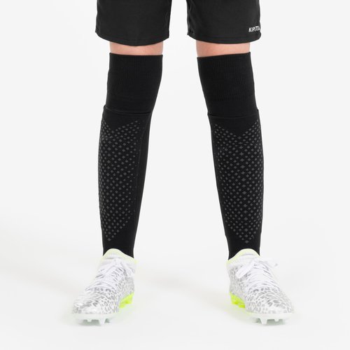 Kipsta Kinder Fußball Stutzen - Easy Pocket schwarz