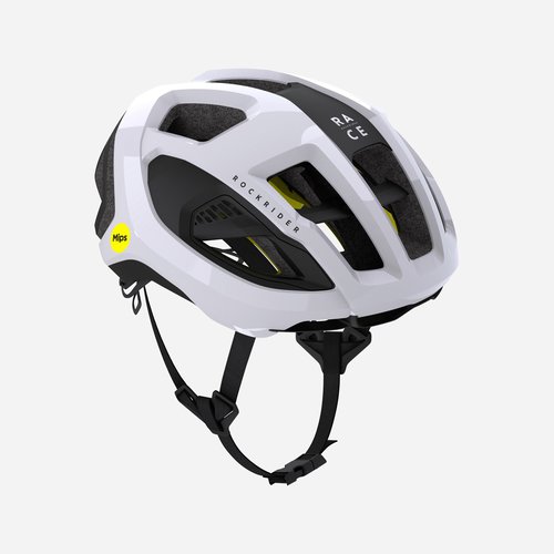 Rockrider Fahrradhelm MTB XC Race Mips weiss ​