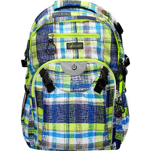 WHEEL BEE Wheel Bee® Backpack Generation Z Blue/Green/White