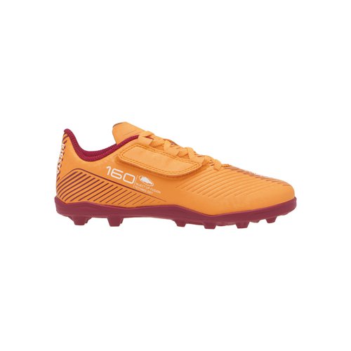 Kipsta Kinder FuBball Nockenschuhe MG mit Klettverschluss 160 Easy orange