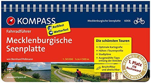 Kompass KOMPASS Fahrradführer Mecklenburgische Seenplatte: Fahrradführer mit Routenkarten im optimalen Maßstab.
