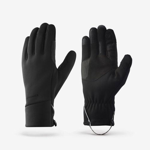 Simond Handschuhe Damen/Herren touchscreenfähig Trekking - MT500 schwarz