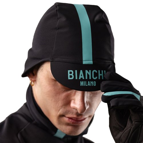 Bianchi Milano Winter Radmütze, für Herren, Fahrradmütze, Radbekleidung|BIANCHI