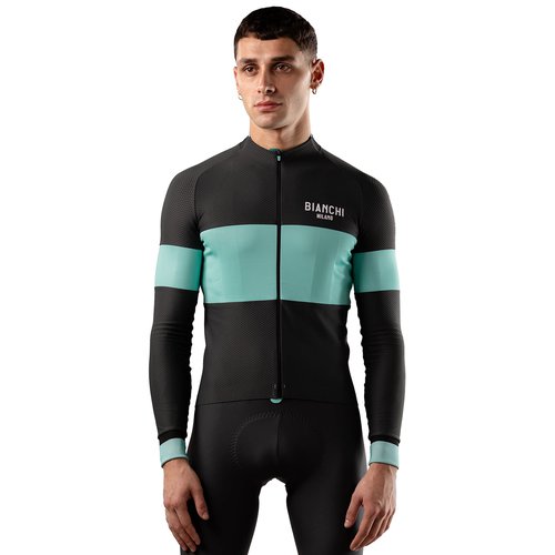 Bianchi Milano Remastered Langarmtrikot, für Herren