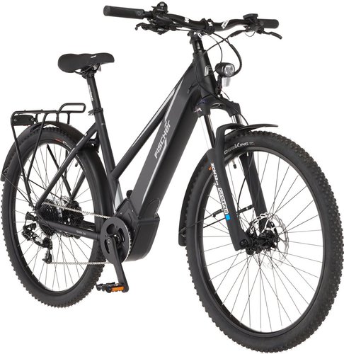 FISCHER DIE FAHRRADMARKE E-Bike "TERRA 5.5i", 10 Gang, SRAM, Mittelmotor 250 W, (mit Akku-Ladegerät-mit Schloss-mit Werkzeug)