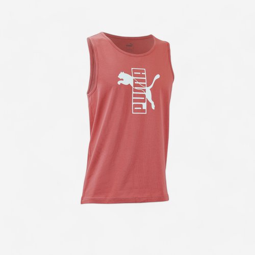 Puma Puma Tank-Shirt Herren Baumwolle - rot