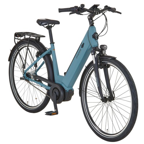 Prophete City E-Bike Geniesser 3.9 Damen Blau Matt 28 Zoll