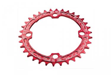 Race Face narrow wide single kettenblatt 104mm lochkreis  gewindelocher  rot