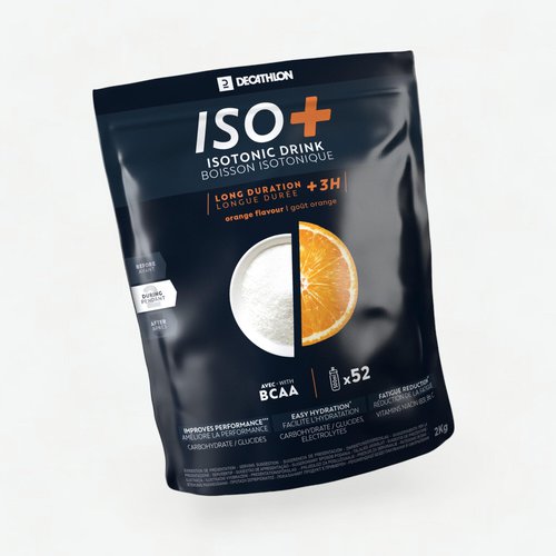 Decathlon Iso+-Getränkepulver Orange 2 kg