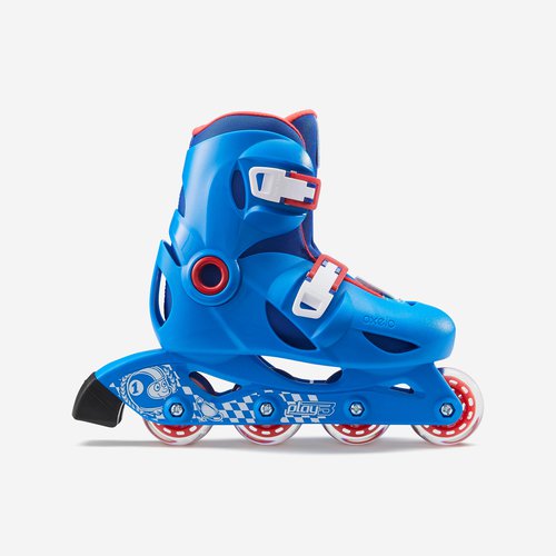 Oxelo Inline Skates Inliner Play 3 Kinder blau/rot