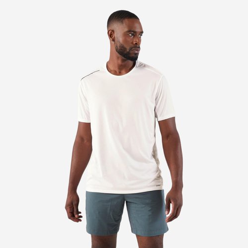 Kiprun Laufshirt kurzarm Herren atmungsaktiv - Run 500 Dry+ weiss