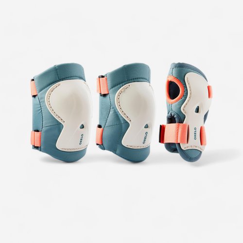 Oxelo Protektoren Schoner Kinder 3er-Set Inliner - Play Caktus