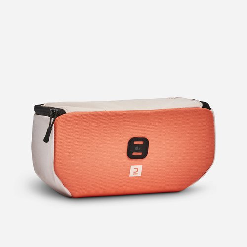 Btwin Fahrradtasche Lenkertasche Kinderfahrrad rosa/koralle