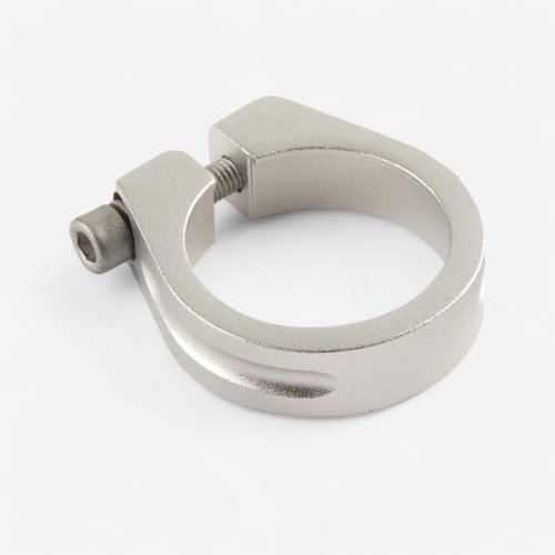 Elops Sattelklemme Gewinde 34.9mm silber