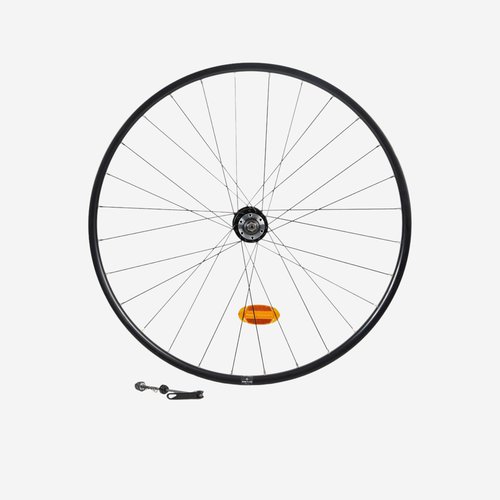 Riverside MTB Vorderrad 28 Zoll Doppelwandfelge. Scheibenbremse. Schnellspanner. schwarz