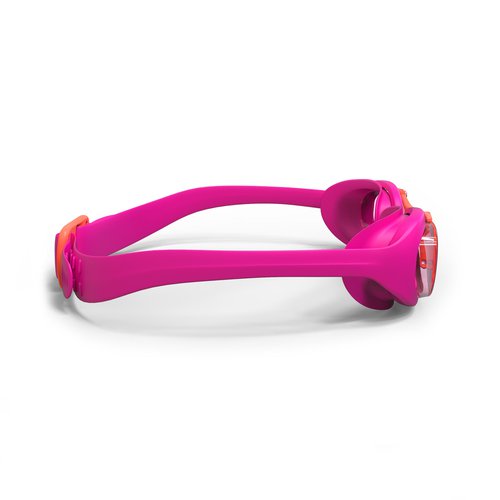 Nabaiji Schwimmbrille Kinder klar - XBase rosa/orange