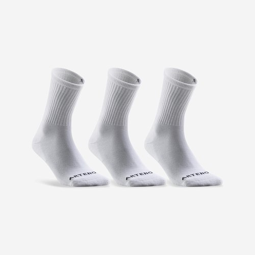 Artengo Tennissocken High 3er-Pack - RS 100 weiß