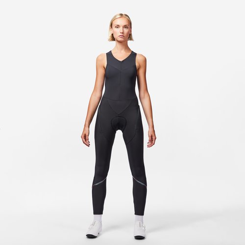 Van Rysel Radhose lang mit Trägern Quickzip Damen