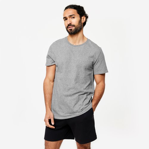 Domyos T-Shirt Herren - 100 Sportee grau