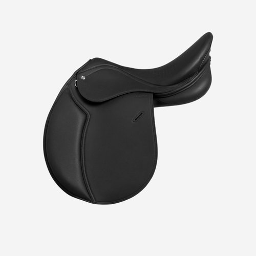 Fouganza Sattel 100 Synthetik 16 Pferd/Pony schwarz