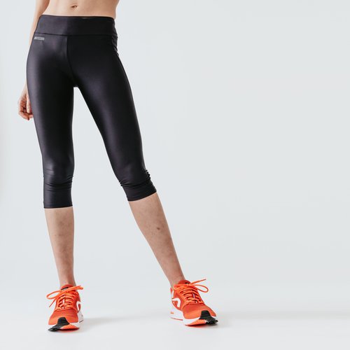 Kalenji Lauftights kurz Damen - Run 100 schwarz
