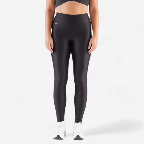 Kalenji Lauftights lang Damen - Run 100 schwarz