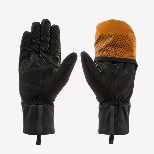 Wedze Skihandschuhe Fäustlinge Erwachsene Tourenski - 2-in-1 wasserdicht