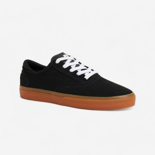 Decathlon Skateschuhe Damen/Herren vulkanisiert - Vulca 500 II schwarz