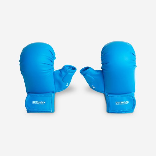 Outshock Karate-Handschuhe 900 blau