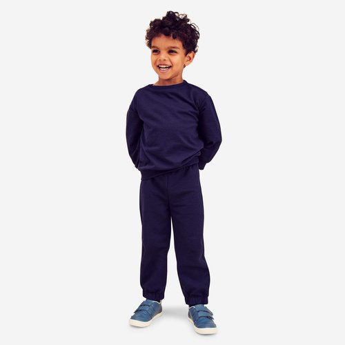 Domyos Trainingsanzug Baby Basic - marineblau