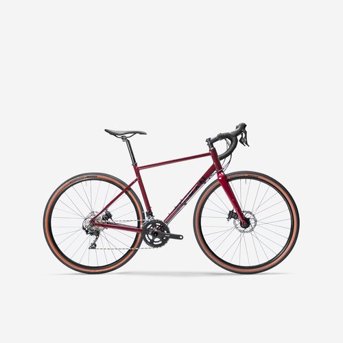 Triban Gravelbike GRVL 520 AF Shimano 105 Herren Rot