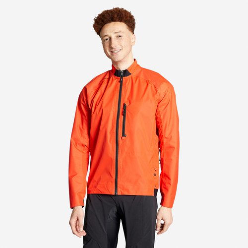 Rockrider Fahrrad Regenjacke MTB ST 500 rot