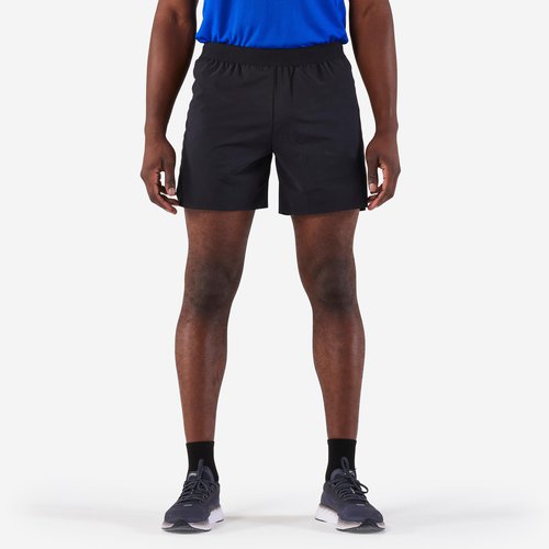Kiprun Laufshorts Herren - Run 500 Confort schwarz