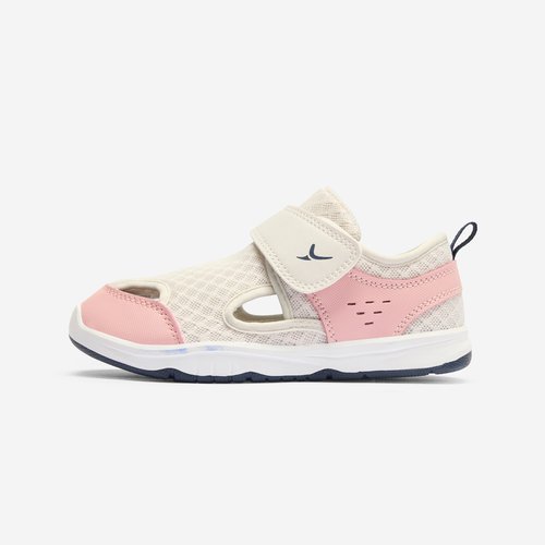 Decathlon Sportschuhe Sneaker Kleinkinder leicht bequem Gr. 25–28 - 750 I Move rosa/weiß