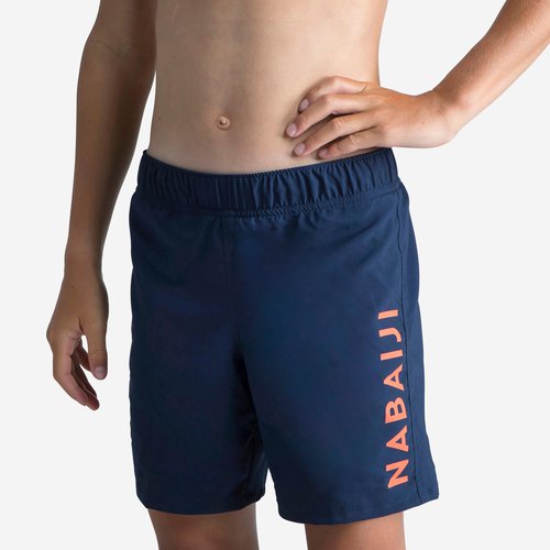 Nabaiji Schwimmshorts Jungen - Basic 100 dunkelblau