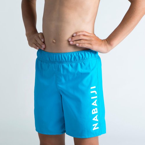Nabaiji Schwimmshorts Jungen - Basic 100 blau