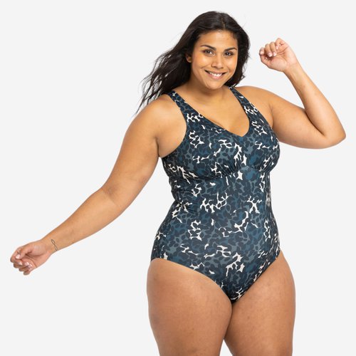 Nabaiji Badeanzug Aquagym Damen - Romi Missy blau