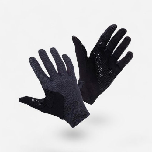 Rockrider Fahrradhandschuhe MTB Race schwarz