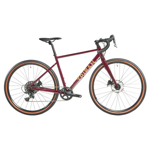 Triban Gravelbike GRVL 520 AF SRAM APEX Damen Rot