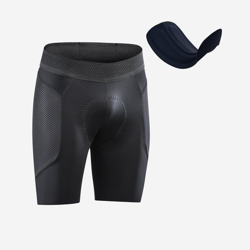 Rockrider Fahrrad Innenhose MTB Komfort 900 schwarz