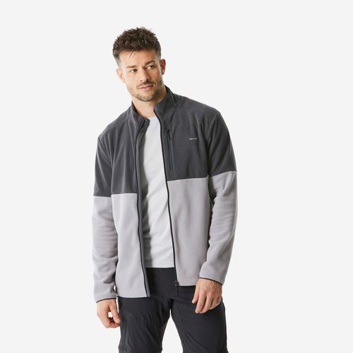 Quechua Fleecejacke Herren Wandern - MH500 grau