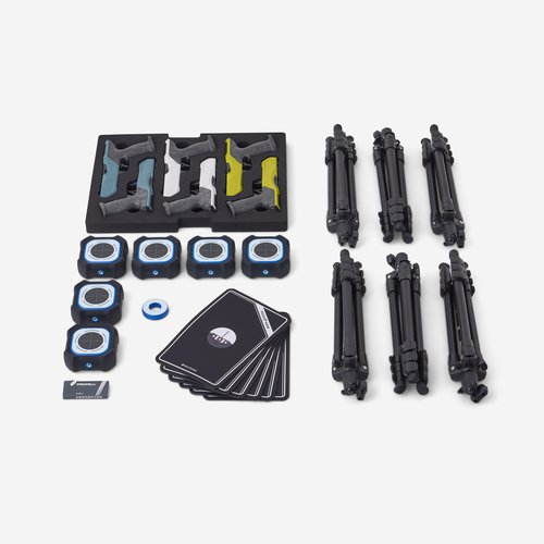 Decathlon Set Laser. 6 Pistolen. 6 Scheiben. 6 Stativen. 6 Schießmatten. Transportkoffer
