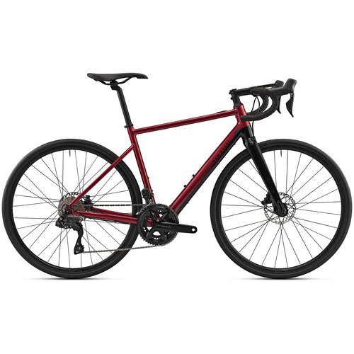 Van Rysel E-Bike Rennrad E-EDR - E-EDR AF Shimano 105 Di2 2×12S rot