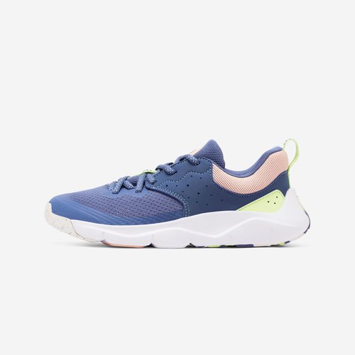 Decathlon Sportschuhe Kinder Schnürsenkel - Playful Fast blau/rosa
