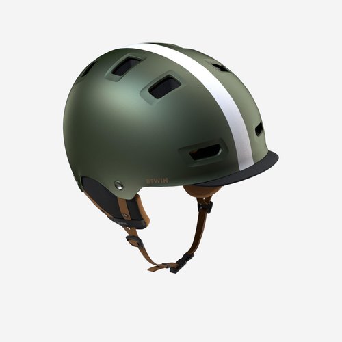 Btwin Fahrradhelm City CBH 540 Bowl khaki