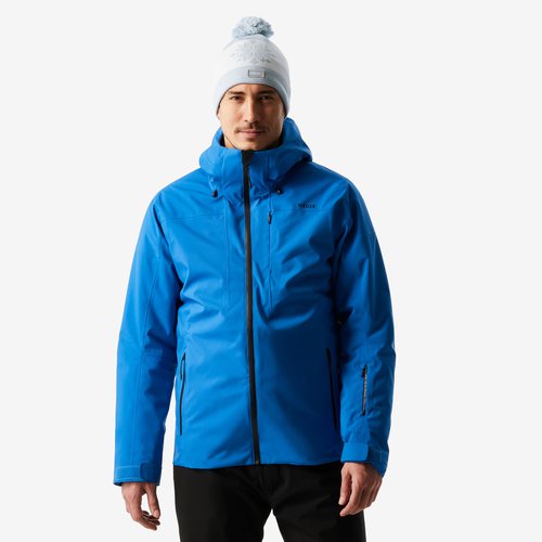 Wedze Skijacke Herren warm und wasserdicht - 500 blau